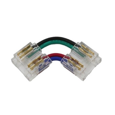 Μούφα Γωνία για Ταινία LED RGB COB 10mm 30-6000
